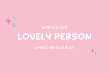 Lovely Person Font