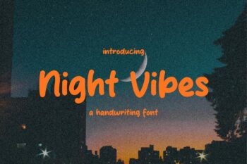 Night Vibes Font