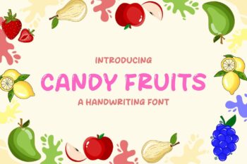 Candy Fruits Font