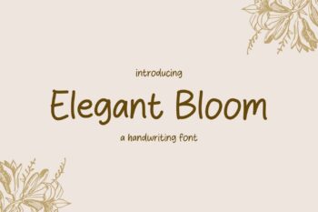 Elegant Bloom Font