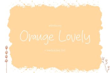 Orange Lovely