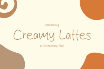 Creamy Lattes Font