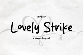 Lovely Strike Font